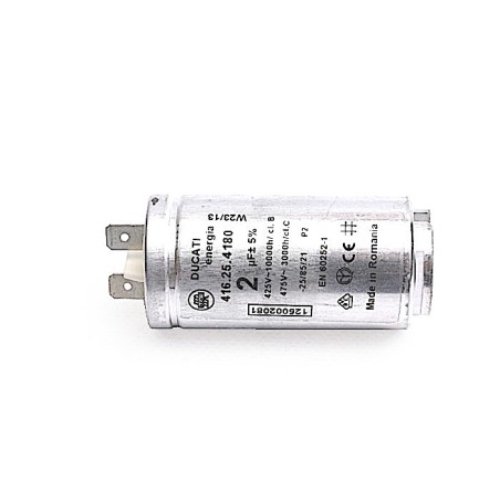 Condensateur 2 mF Sèche-linge - 1250020813