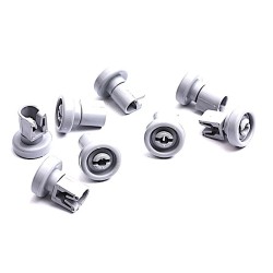 Roulettes panier supérieur lave vaisselle (le jeu de 8) -50286967000