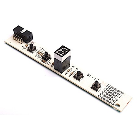 Circuit imprimé de commandes hotte 08086248 08080247 - 50288282002